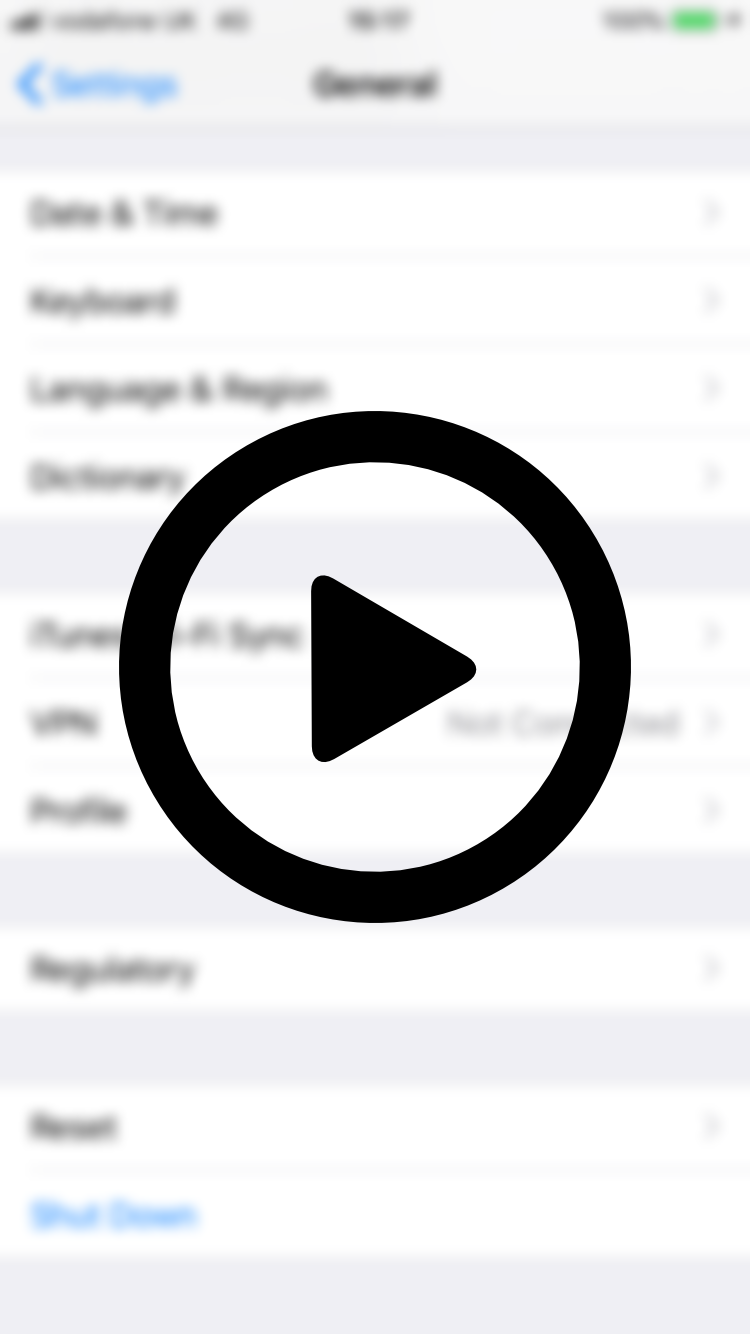 iOS VPN Install